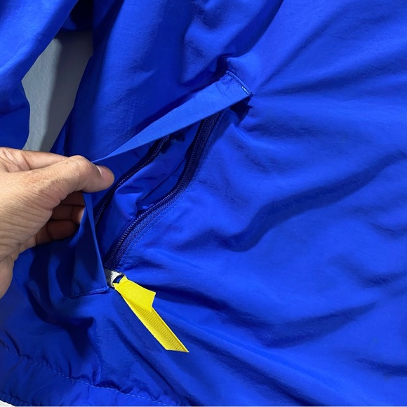 Eddie Bauer jacket Woman’s large Ski  Jacket Front Zip Vintage Fleece pockets - Picture 8 of 13